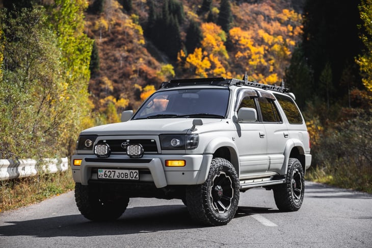 Toyota 4runner outside.