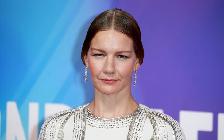 Sandra Hüller attends "The Zone of Interest" premiere during the 67th BFI London Film Festival at The Royal Festival Hall in London, England.