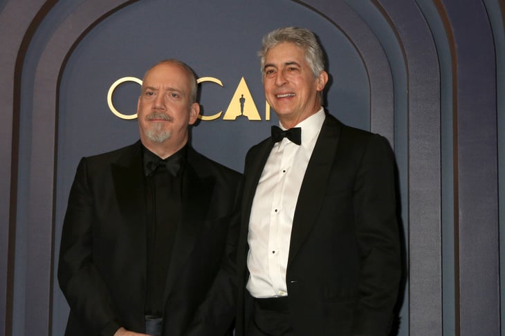 Paul Giamatti, Alexander Payne at the 14th Governors Awards at the Dolby Ballroom on January 9, 2024 in Los Angeles, CA