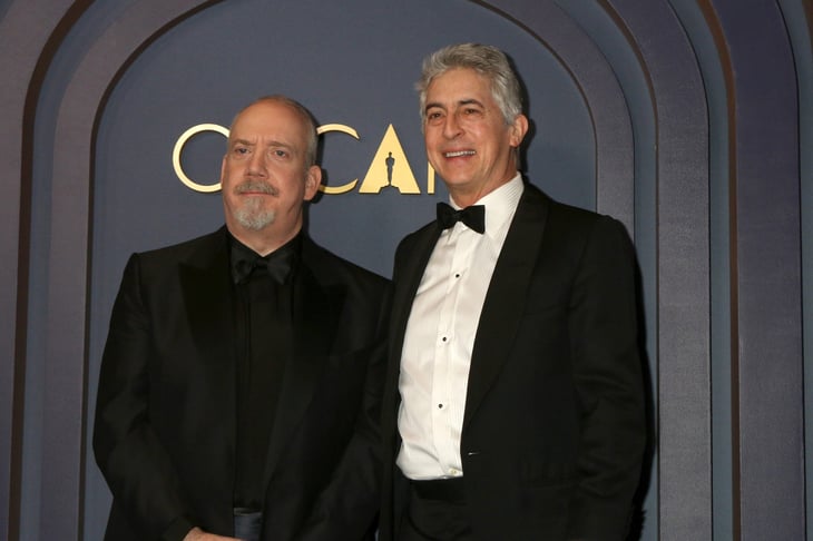 Paul Giamatti, Alexander Payne at the 14th Governors Awards at the Dolby Ballroom on January 9, 2024 in Los Angeles, CA