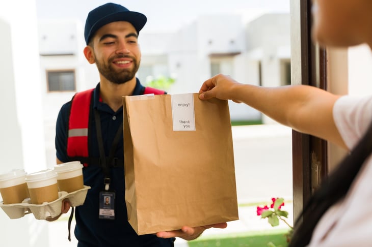 food delivery takeout meals