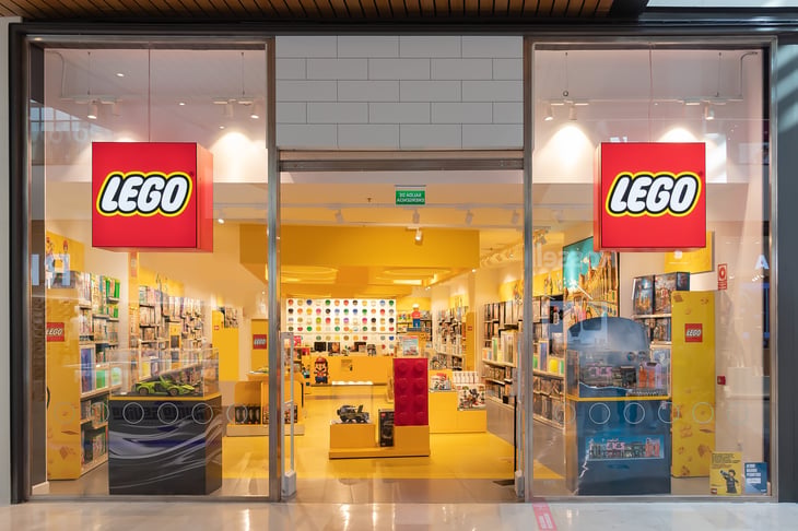 LEGO storefront