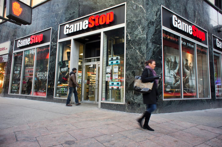 GameStop storefront