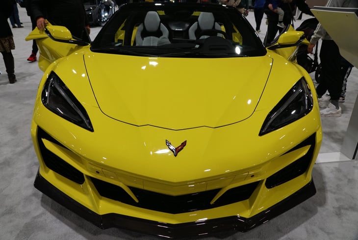 A 2024 Chevrolet Corvette Stingray.