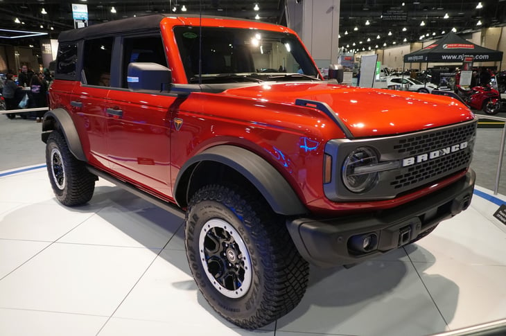 A 2024 Ford Bronco.
