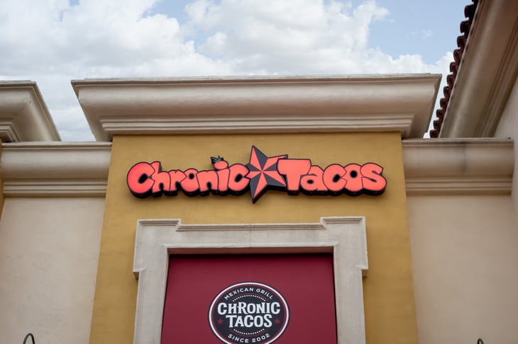 Chronic Tacos storefront