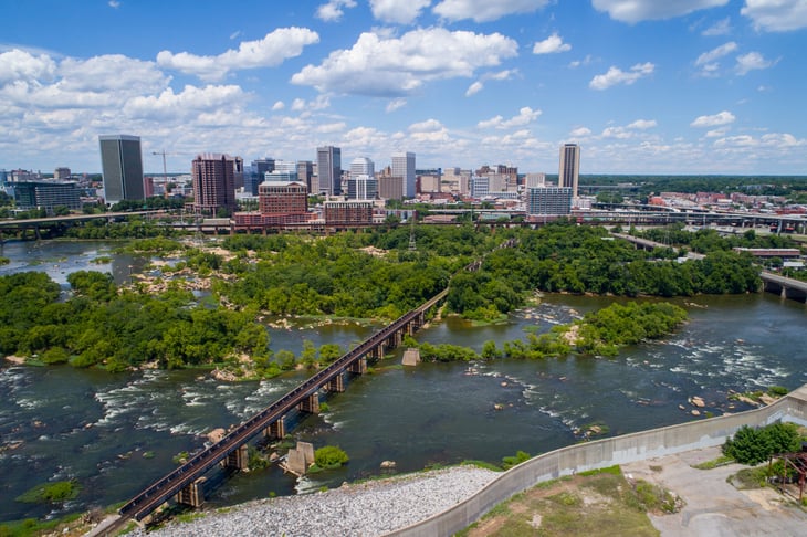 Downtown Richmond, Virginia