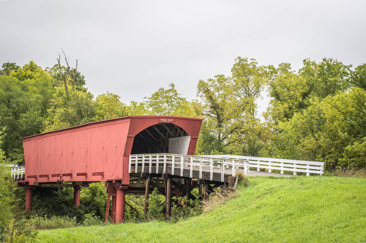 Roseman Covered Bridge, Winterset, Madison County, Iowa