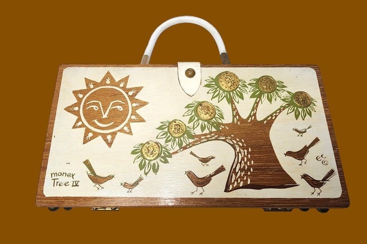 Vintage Enid Collins box purse