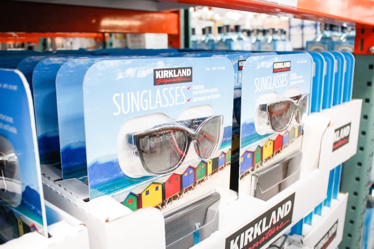 Kirkland Signature sunglasses at Costco