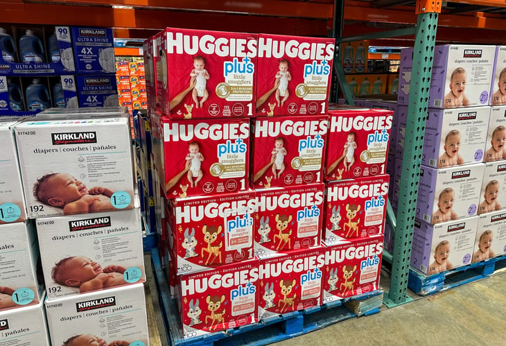 Diapers at Costco