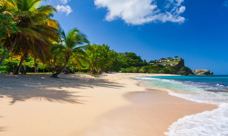 Caribbean. The Island Of Grenada.