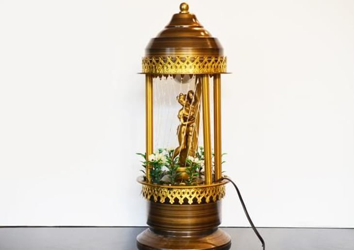 Vintage oil rain lamp