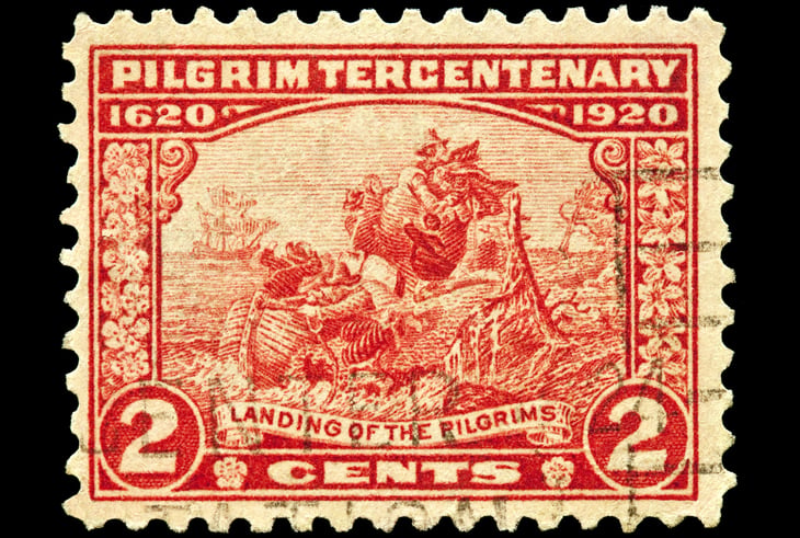 USPS mail stamp from the 1920s.