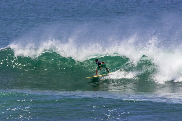 Suring in Santa Catalina, Panama.