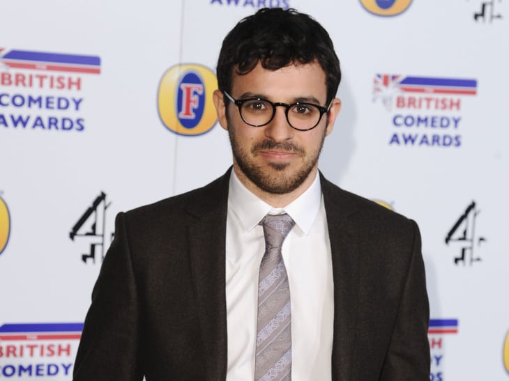Simon Bird arriving for the British Comedy Awards 2011 at Fountains Studios, Wembley, London. 19/12/2011 Picture by: Steve Vas / Featureflash