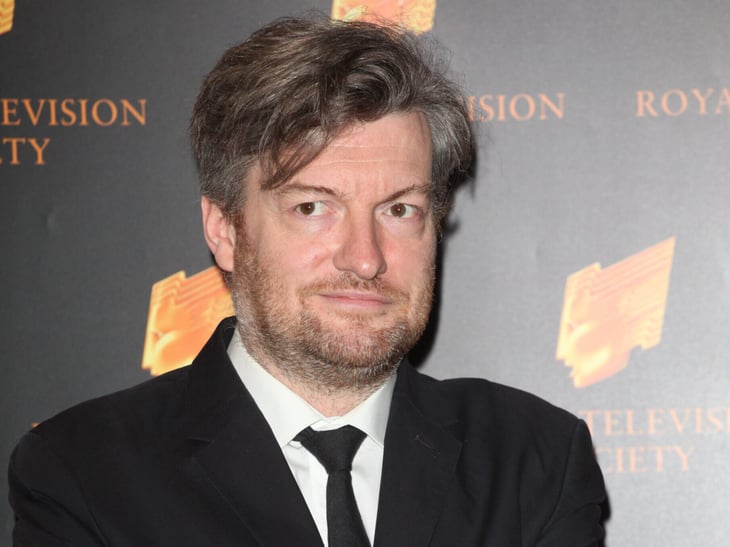 Charlie Brooker arriving for the RTS Awards 2013, at The Grosvenor House Hotel, London. 19/03/2013