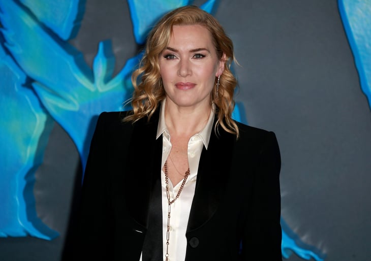 Kate Winslet attends a photocall for "Avatar: The Way Of Water" at Corinthia London in London, England.