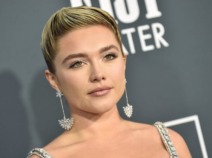 Florence Pugh arrives for the 25th Annual Critics' Choice Awards on January 12, 2020 in Santa Monica, CA