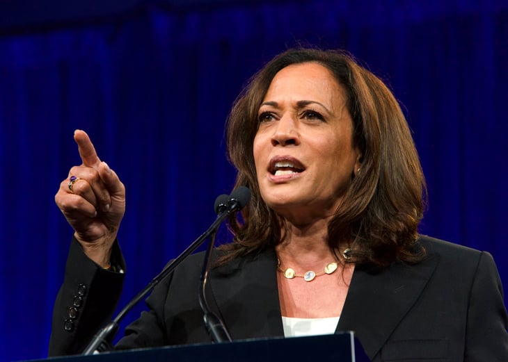 Kamala Harris at the 2019 Democratic National Convention.