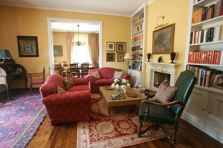 older home full of collectibles