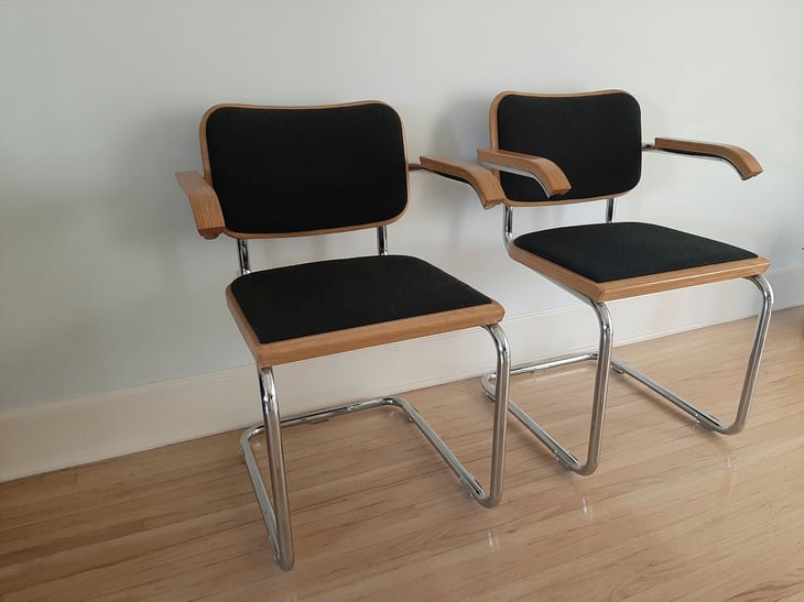 vintage Cesca chairs