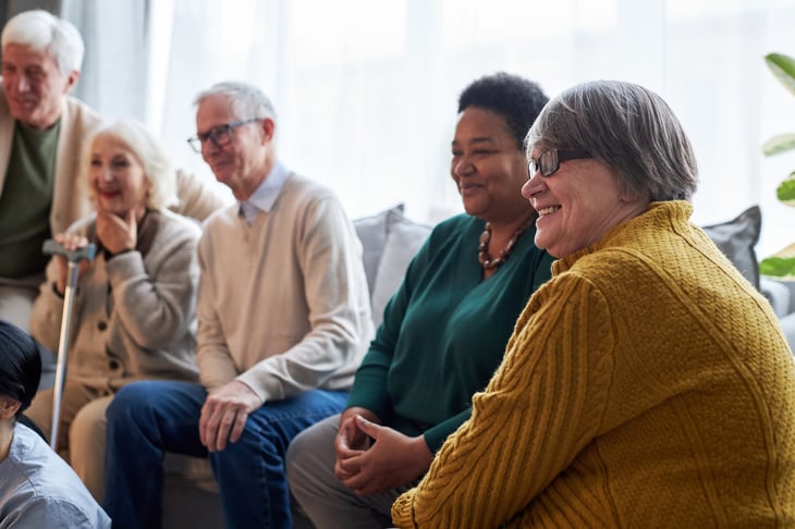 Group of older people