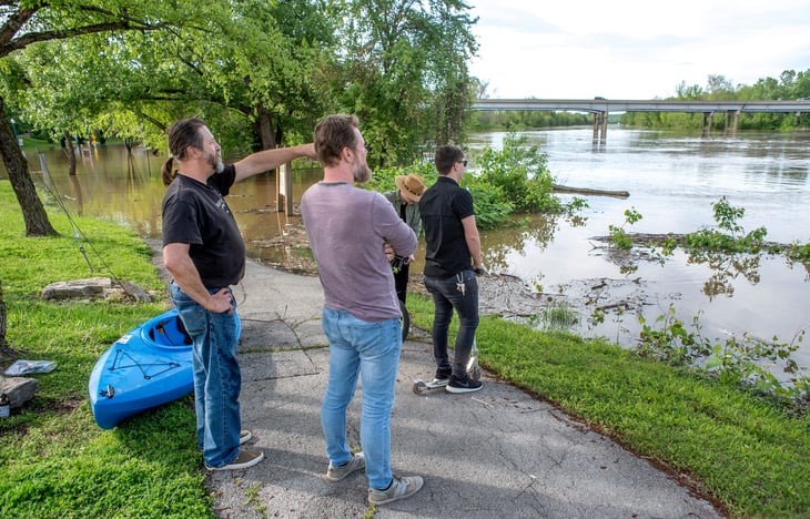 2019 Meramec River flooding in Fenton, Missouri