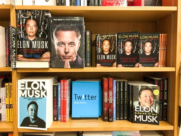 Books about Elon Musk