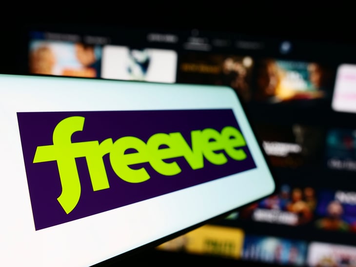 Video-on-demand streaming service Amazon Freevee logo