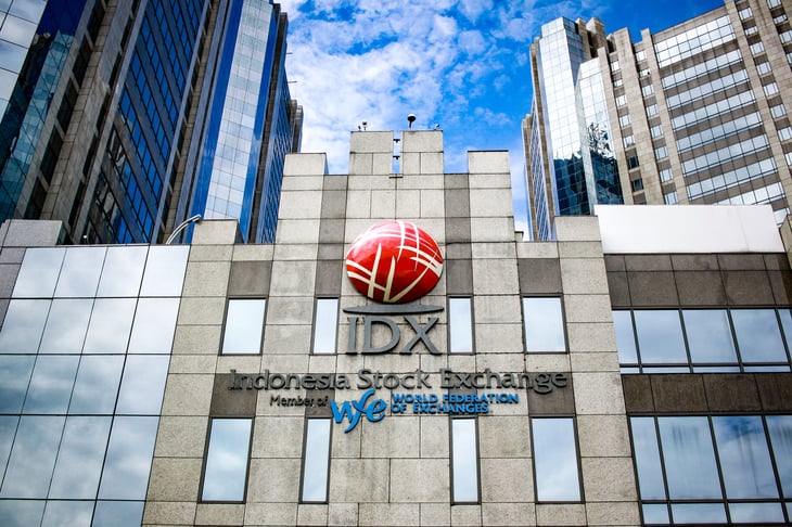 Indonesia Stock Exchange Building in Jakarta