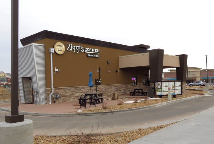 Ziggi's Coffee drive-thru