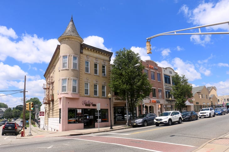 Main Avenue in downtown Clifton, New Jersey