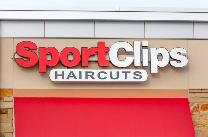 SportClips exterior and logo