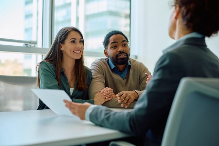 Financial advisor meeting