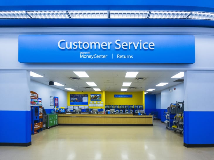 Walmart customer service