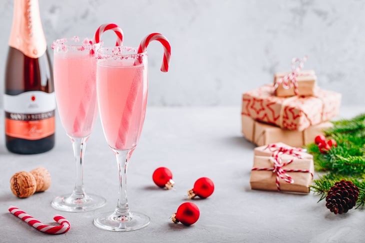 Holiday seasonal cocktail.