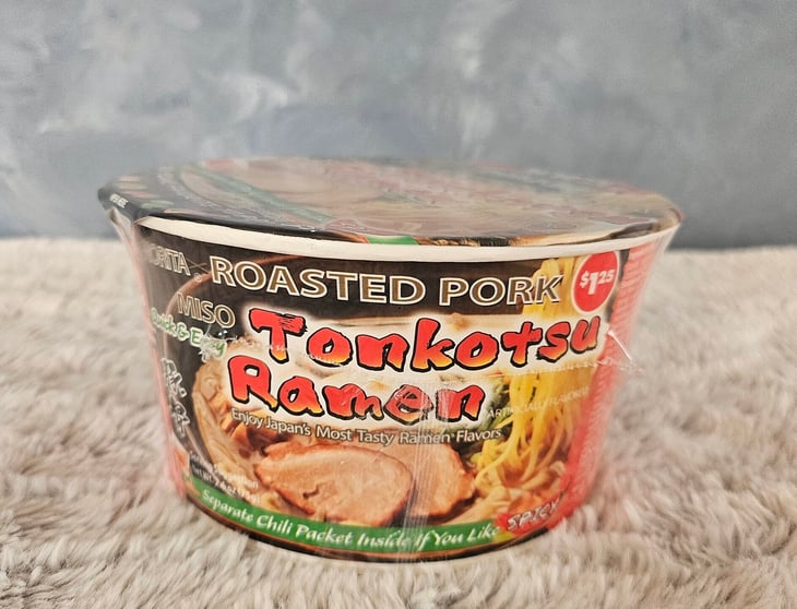 Ramen bowl from Dollar Tree