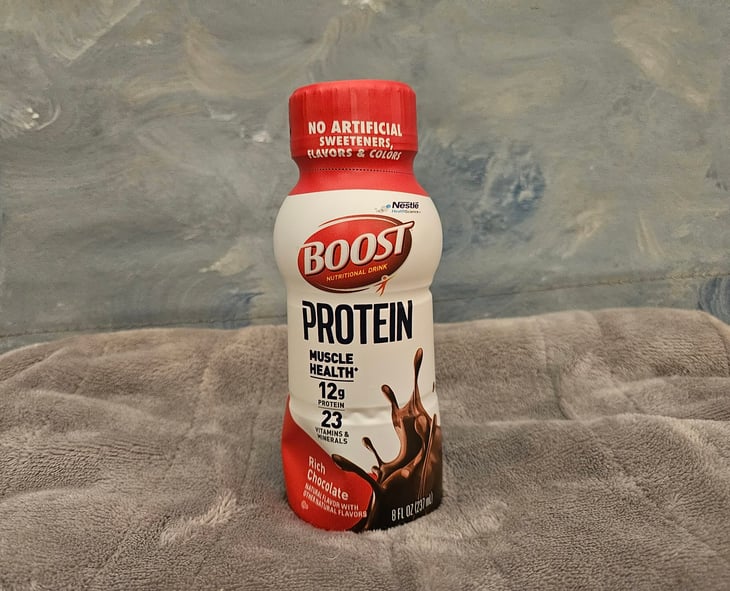 Boost protein drink from Dollar Tree