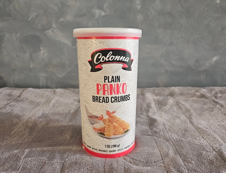 Panko bread crumbs from Dollar Tree,