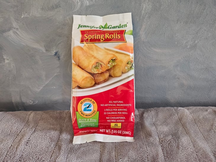 Spring rolls from Dollar Tree