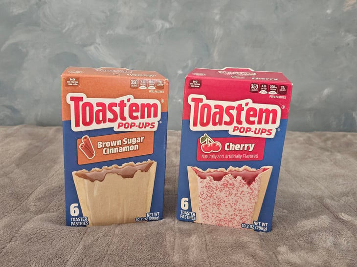 Toaster pastries from Dollar Tree