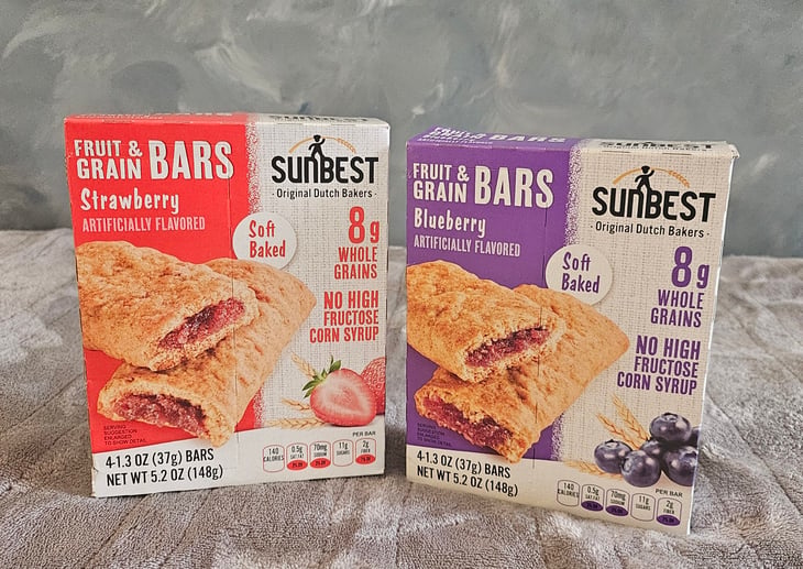 Grain bars from Dollar Tree