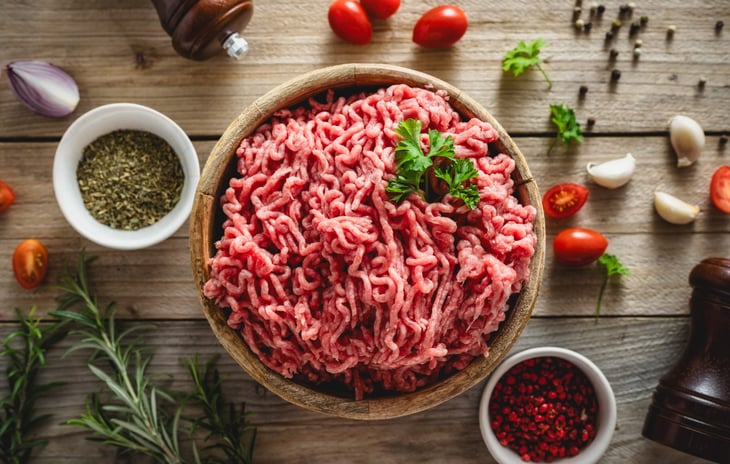 Fresh ground beef