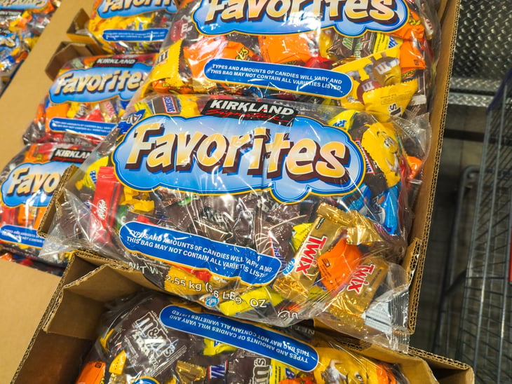 Kirkland Signature Favorites Candy Assortment Bag At Costco Wholesale Store