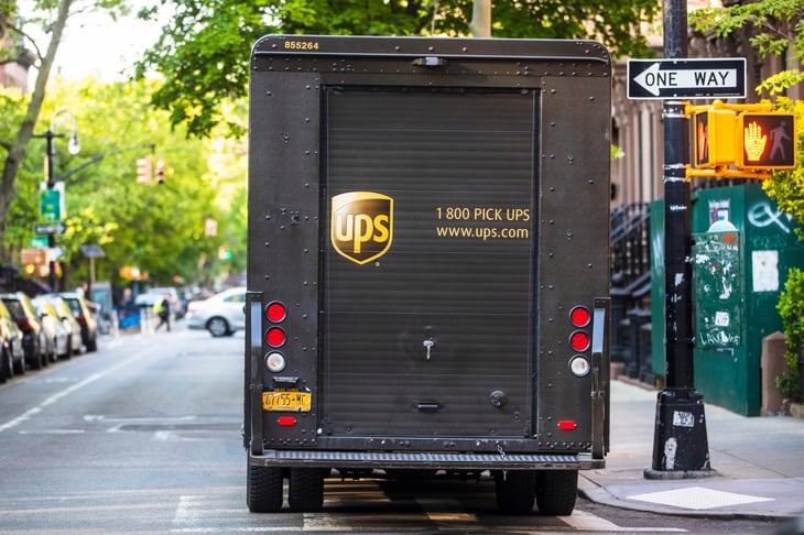 United Parcel Service UPS truck