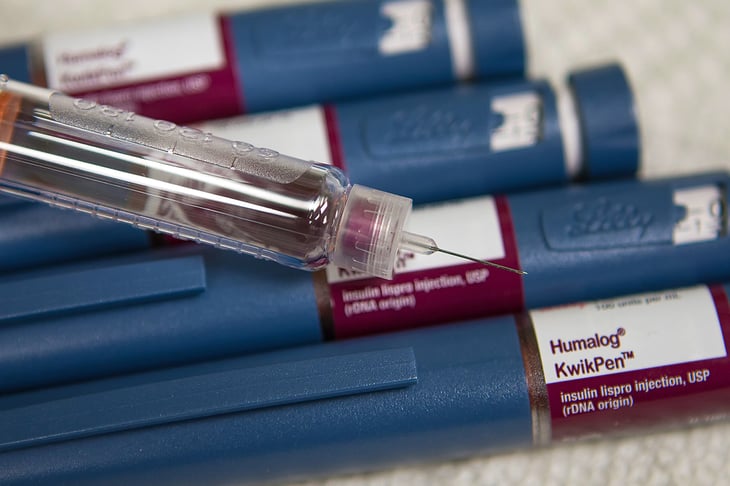 Humalog diabetes injection