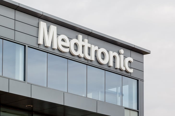 Medtronic Logo Building