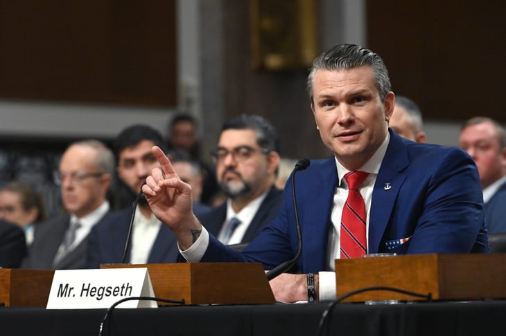 Pete Hegseth at hearing