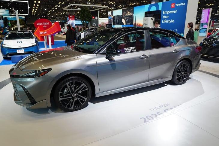 2025 Toyota Camry at the New York International Auto Show